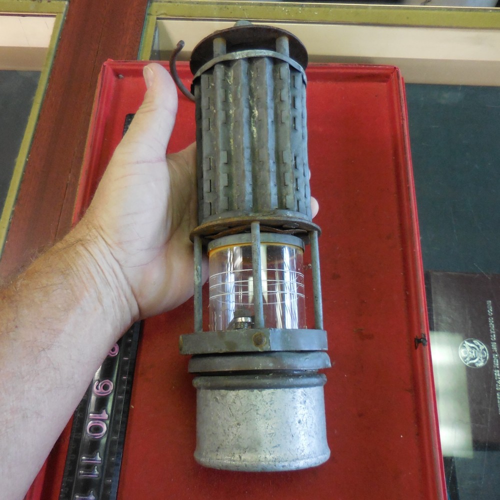 WOLFS LAMP GERMANY COAL MINING LANTERN