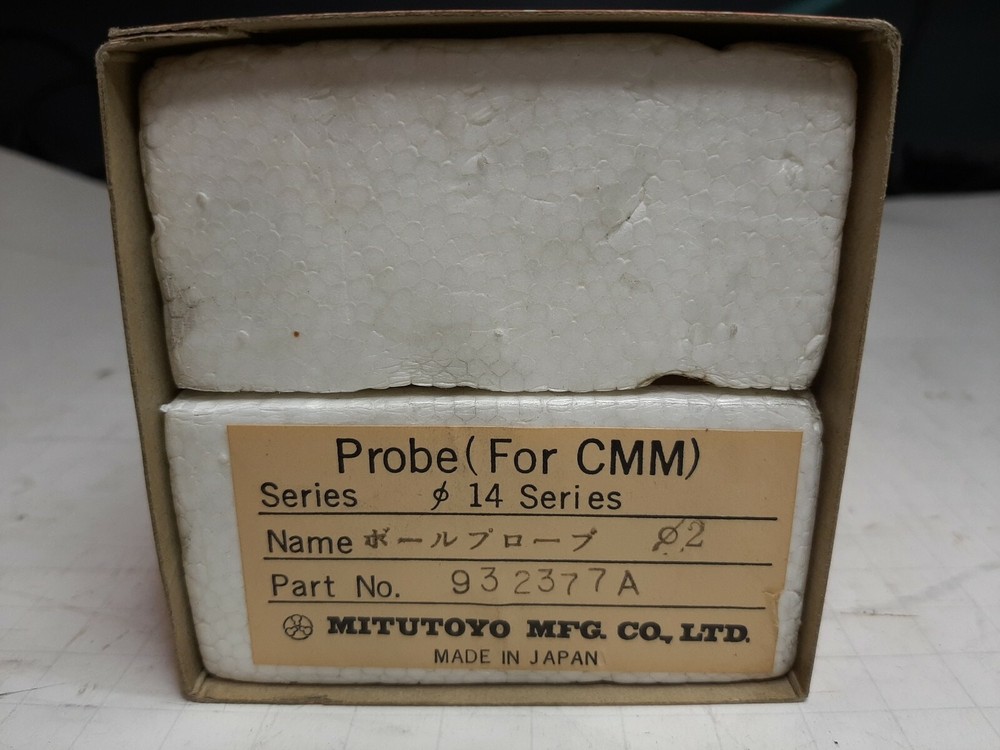 Mitutoyo CMM Probe P/N 932377A