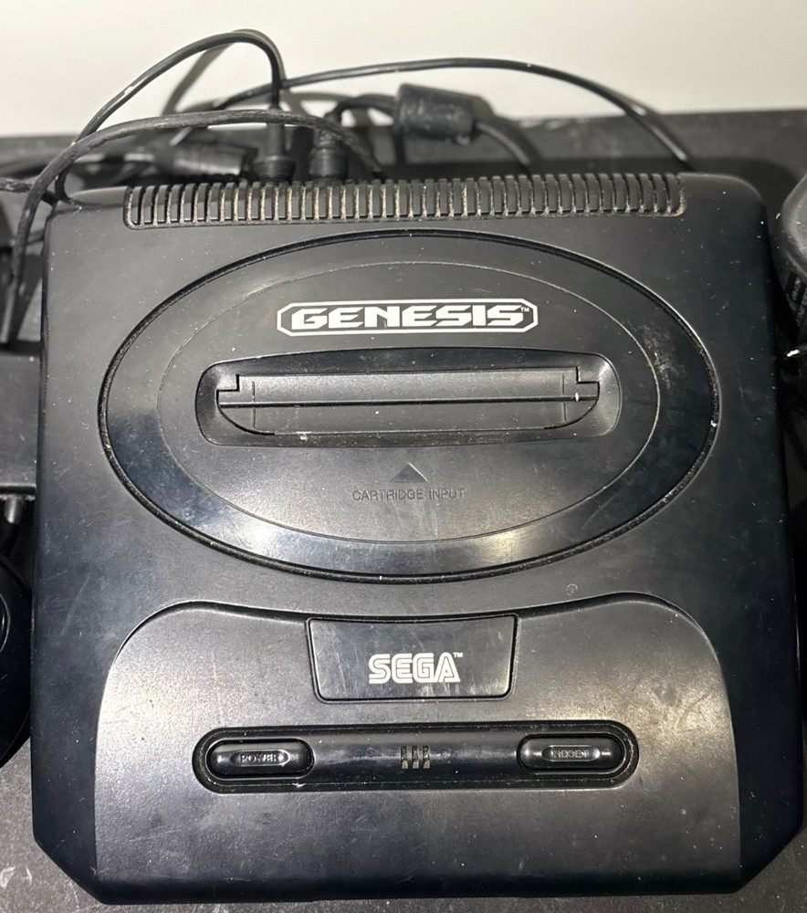Sega Genesis Model 2 Console Bundle - Tested & Working - 2 Controllers & Cables