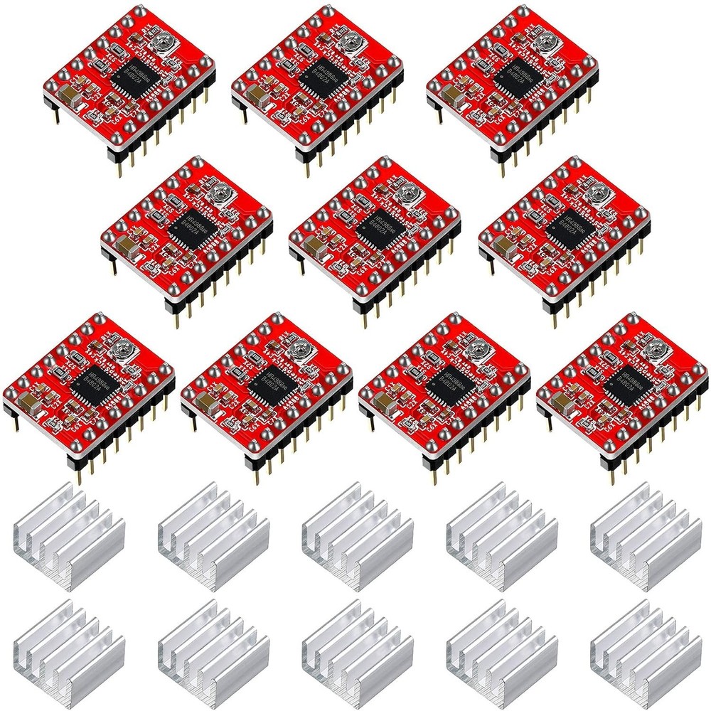 Stepper Motor Driver Module Set 10pcs for 3D Printers Reprap RAMPS1 4