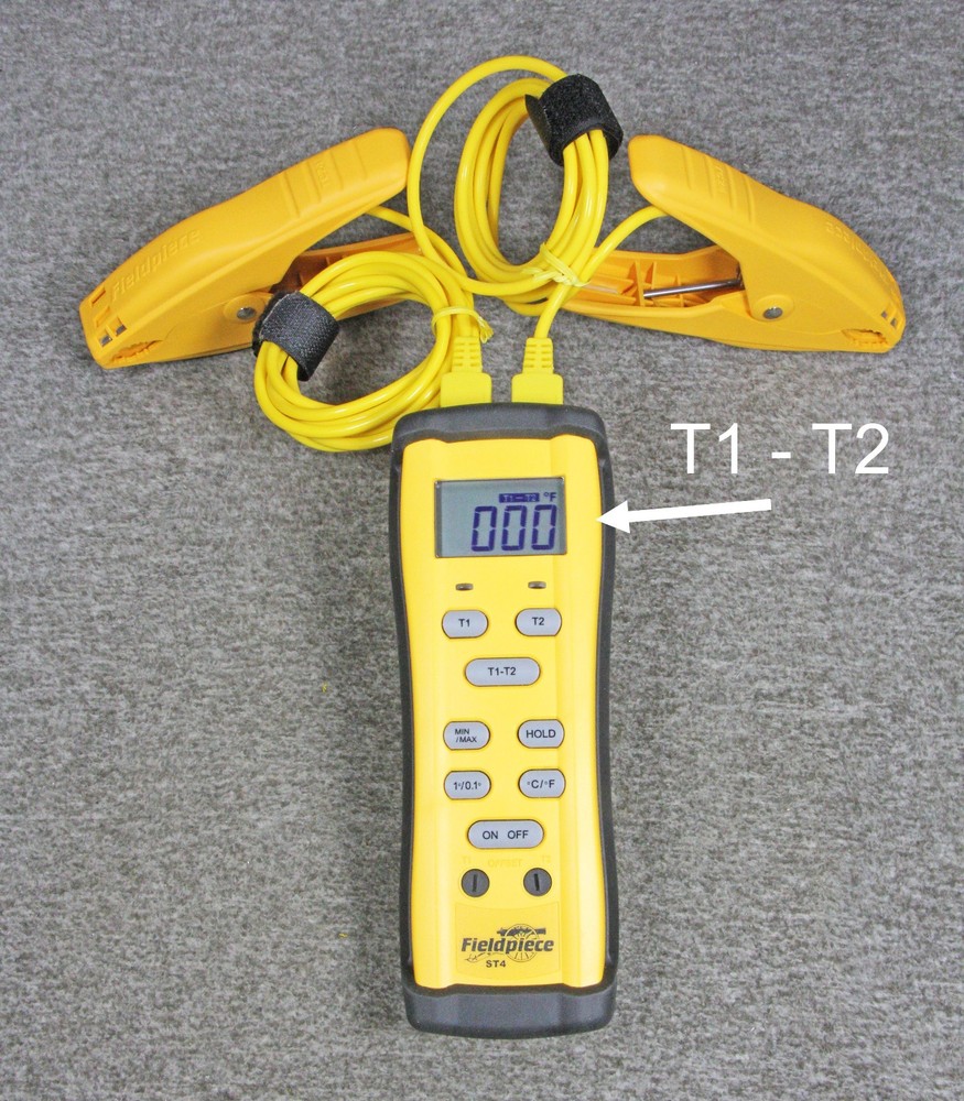 Fieldpiece ST4 Dual Temperature Meter Type K