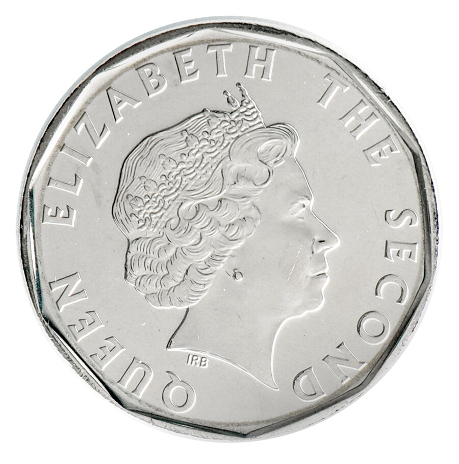 Eastern Caribbean 1 Dollar, 2012-2019, KM #39a, Mint