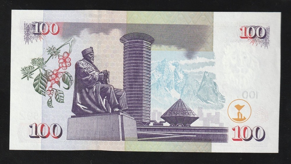 Kenya 100 shillings 2004 P-42, UNC Banknote