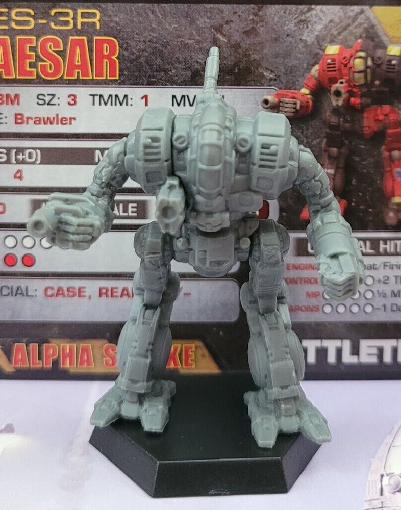 Battletech Caesar Mech Inner Sphere Mercenaries boxed set Miniature