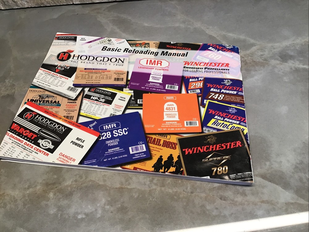 HODGDON,WINCHESTER,IMR 2009 RELOADING,GUN POWDER,ECT BASIC RELOADING MANUAL