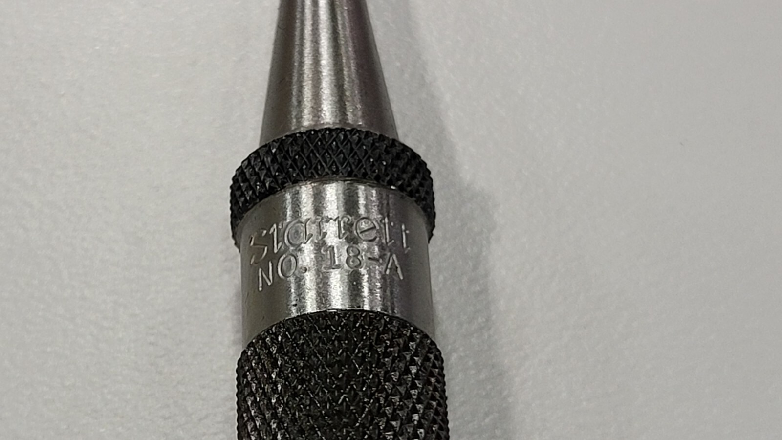 STARRETT 5" AUTOMATIC CENTER PUNCH # 18A - NEW