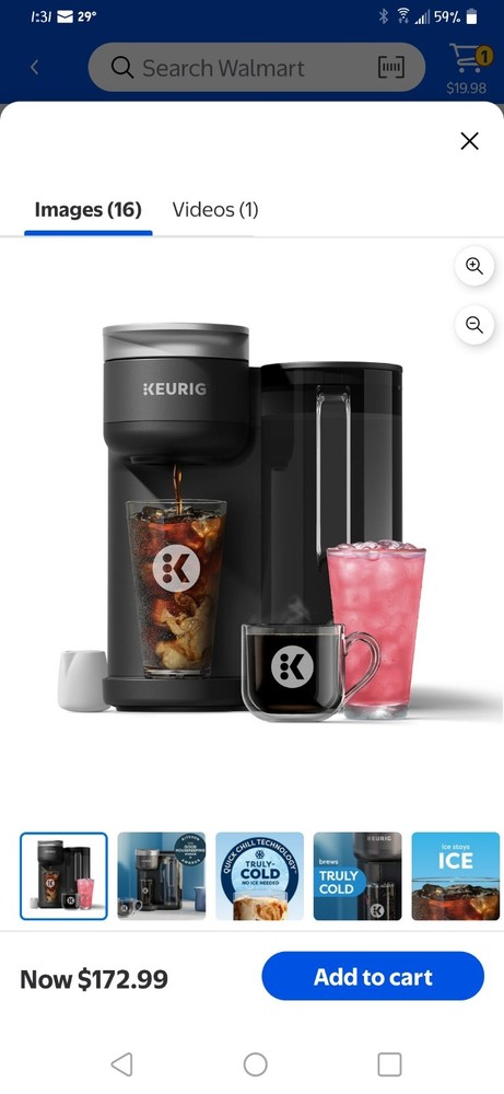 Keurig K Brew & Chill