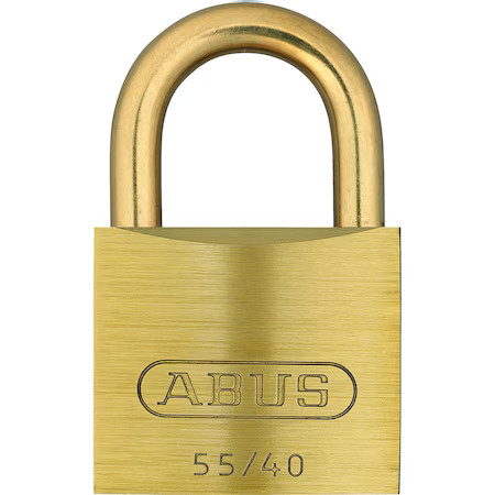 Abus 55856 Brass Padlock