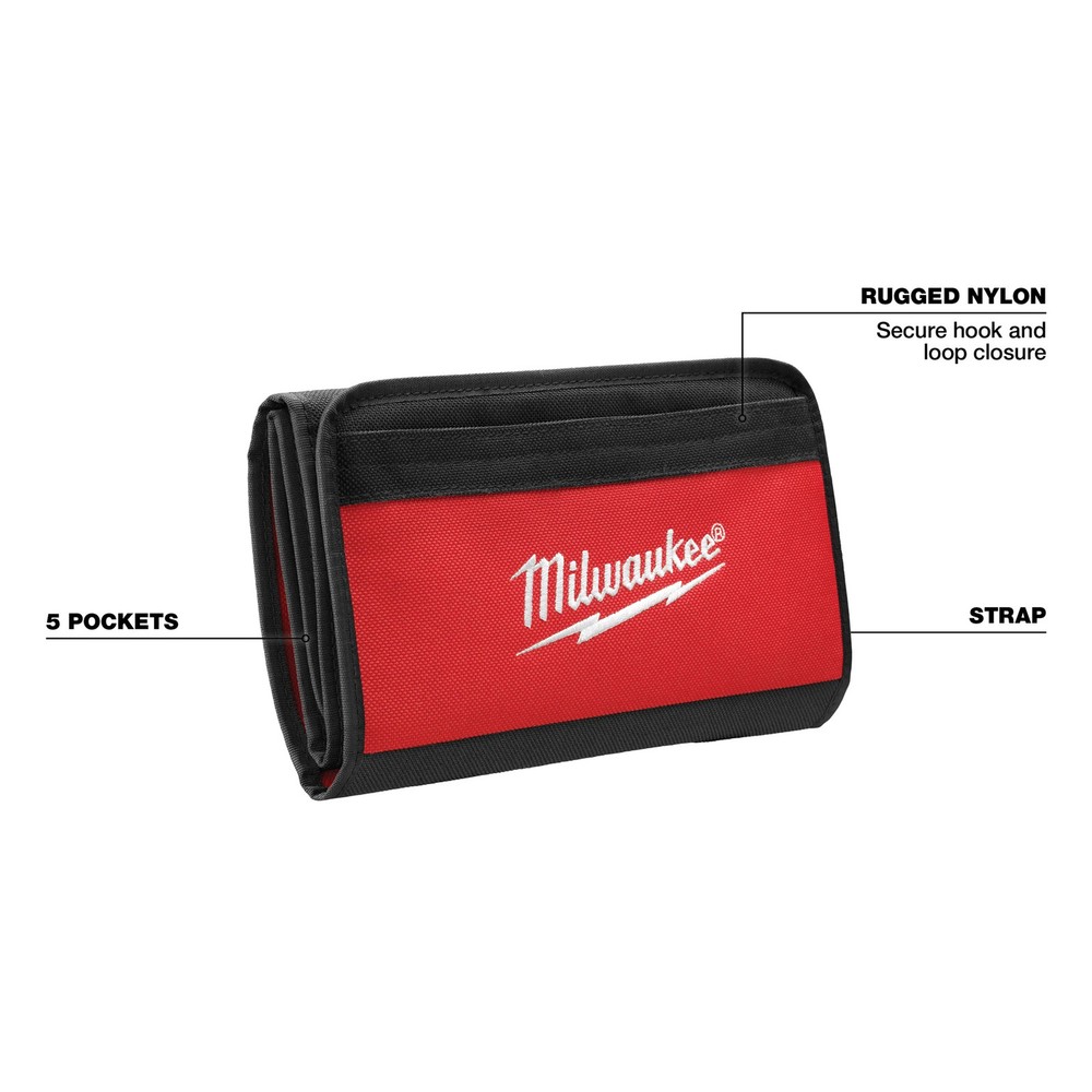 Milwaukee 48-55-0165 Roll Up Accessory Case
