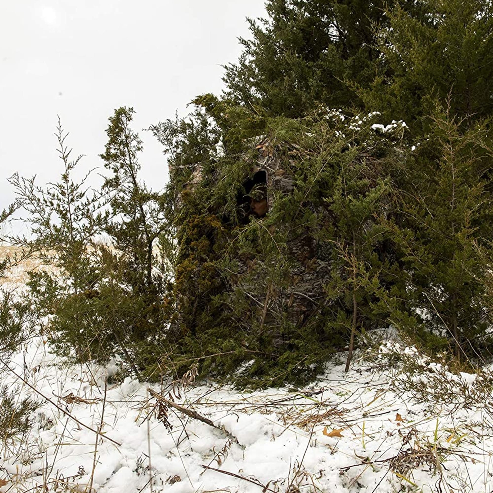 Ameristep AMEBL3022 Care Taker Kick Out Pop-Up Ground Blind, Premium Hunting