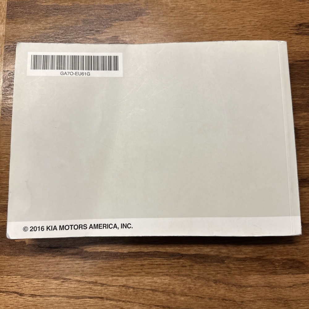 2016 Kia Forte Owner Manual