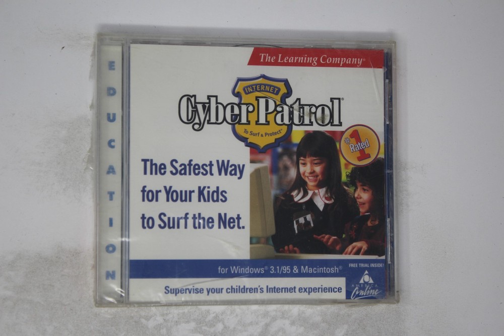 Cyber Patrol Internet Parental Control Software Cd-rom Windows Macintosh