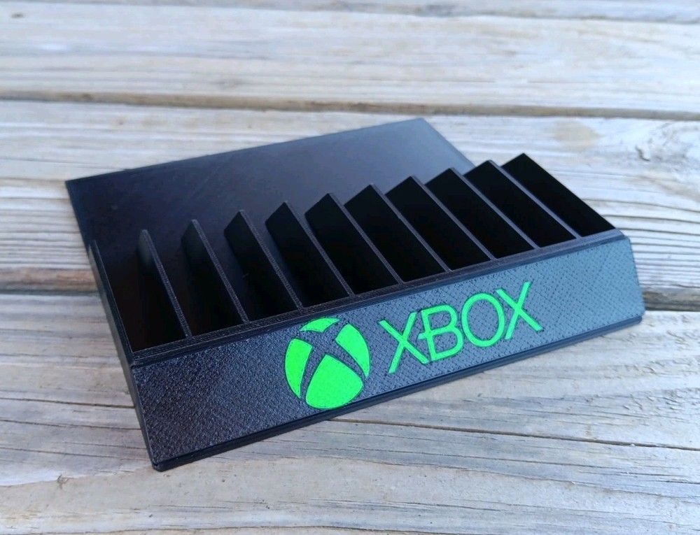 Microsoft Xbox / 10 Game Case Holder / Game Storage Holder