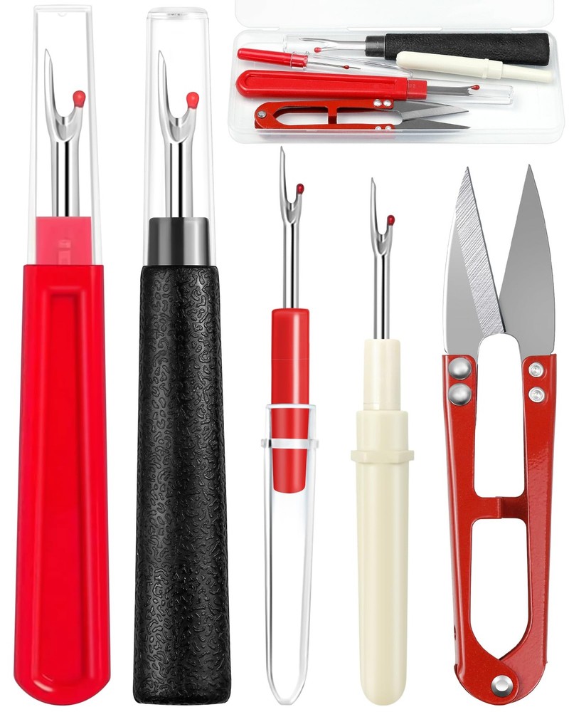 FIVEIZERO Seam Rippers for Sewing – 2 Big and 2 Basic Edition, Multicolor