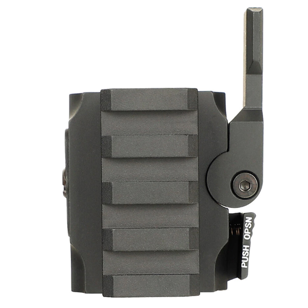 0.83" Quick Release Riser Mount 4 Slots Red Dot Base Adapter 20mm Picatinny Rail