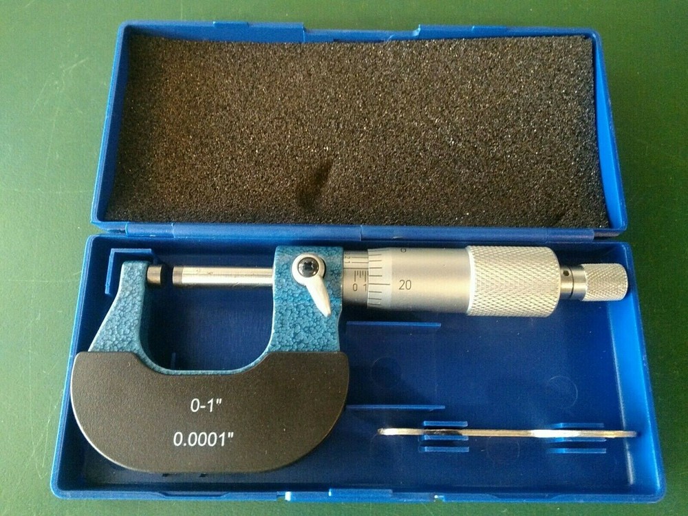 0-1" Outside Micrometer - .0001"  Carbide Tipped
