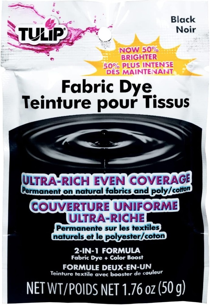 Tulip Permanent Fabric Dye- Black (26588)