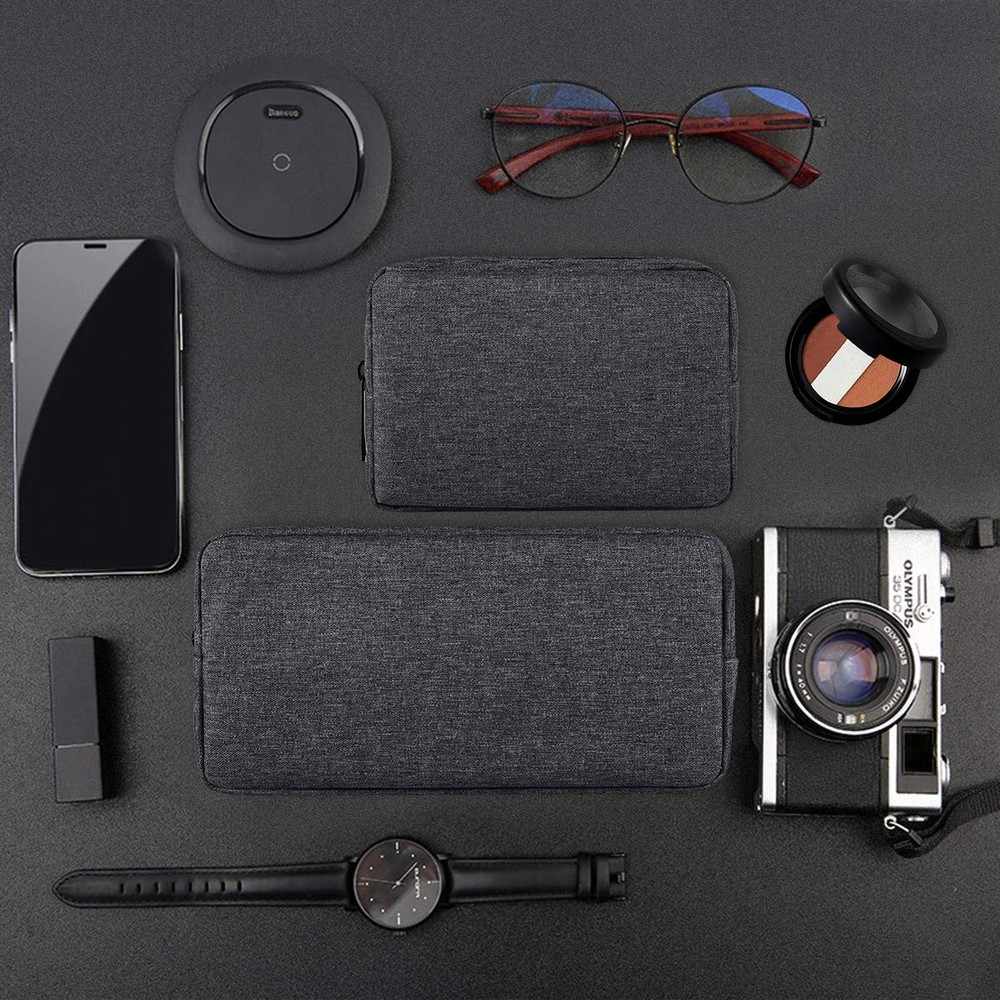 Universal Electronics Accessories Carrying Case, 2PCS Big + Small Portable