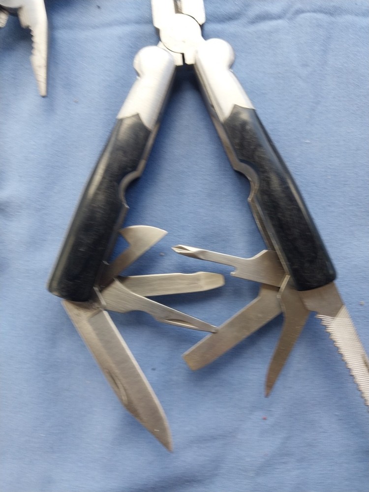 3 Survival Tool - Foldable With Multiple Gadgets