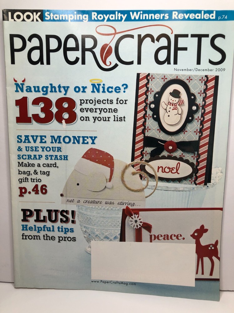 PAPERCRAFTS, STAMP IT!, CREATIVE STAMPING Magazines - 5 Issues
