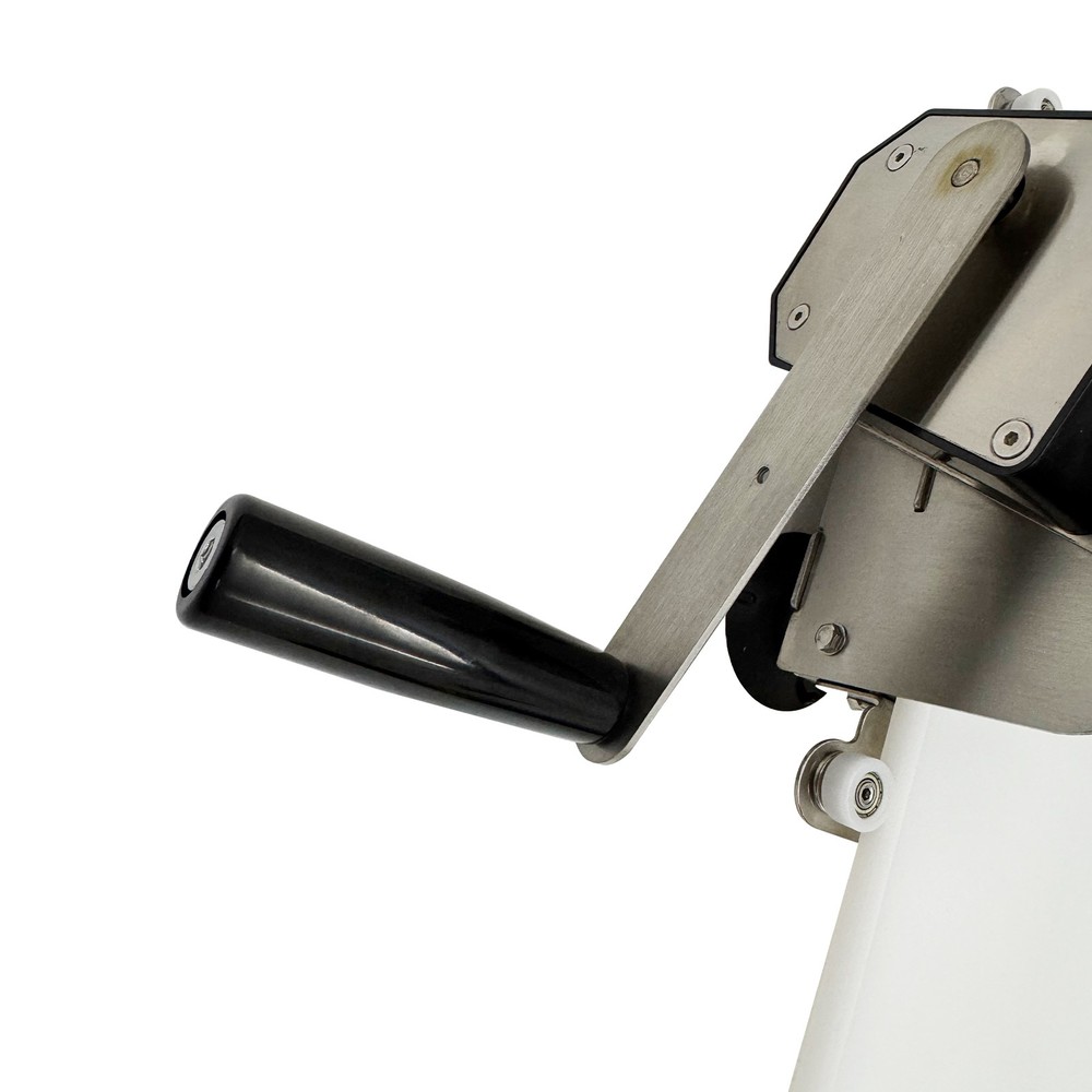 Hand-Crank Dough Roller Puff Pastry Maker 12" PP Material Kitchen Bakery Tool