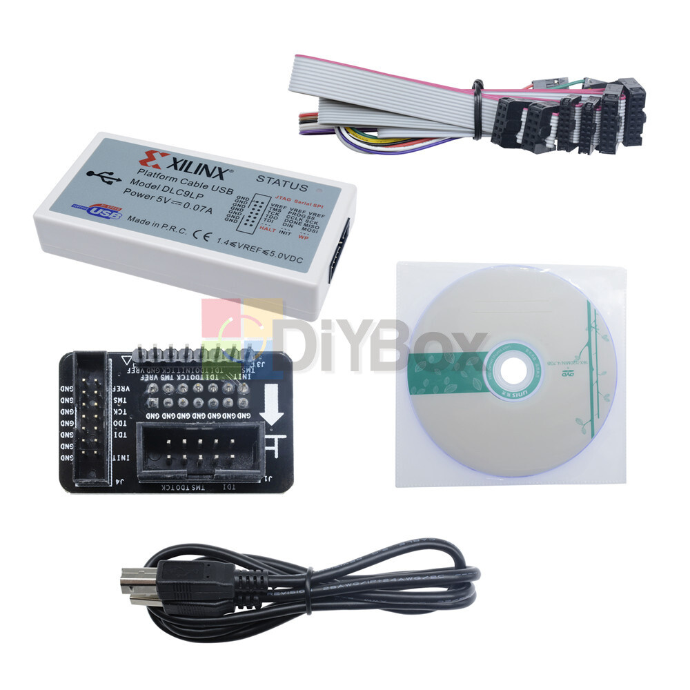 Xilinx Platform USB Download Cable M102 Jtag Programmer FPGA CPLD C-Mod XC2C64A