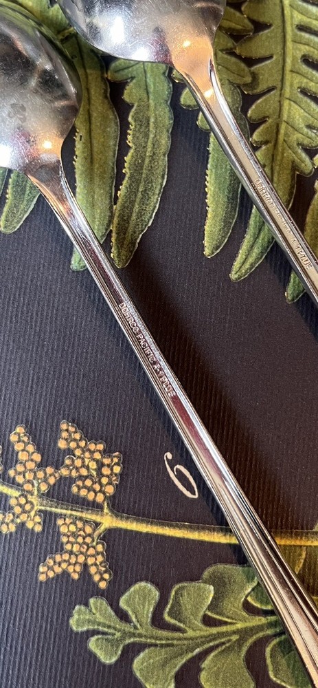 2. DOHRCO Pacific A-1 plus Silver Plate 7 1/4” Spoons