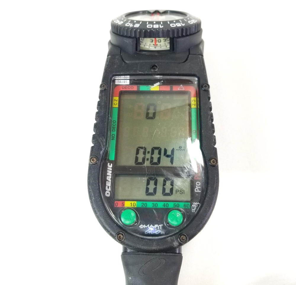 Oceanic Datamax Pro Plus SCUBA Dive Air Integrated Dive Computer Nitrox #4937