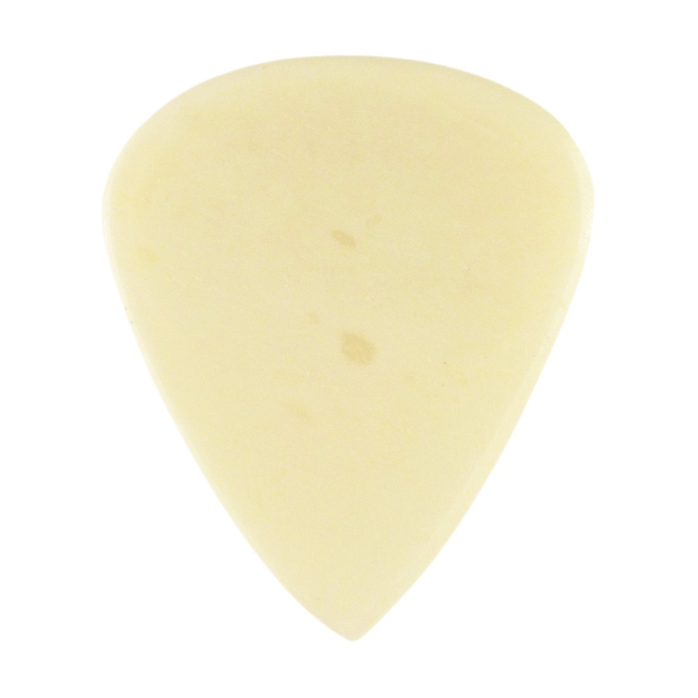 Camel Bone Guitar Pick - 3.0 mm - 351 Groove Shape - Handmade Exotic Plectrum