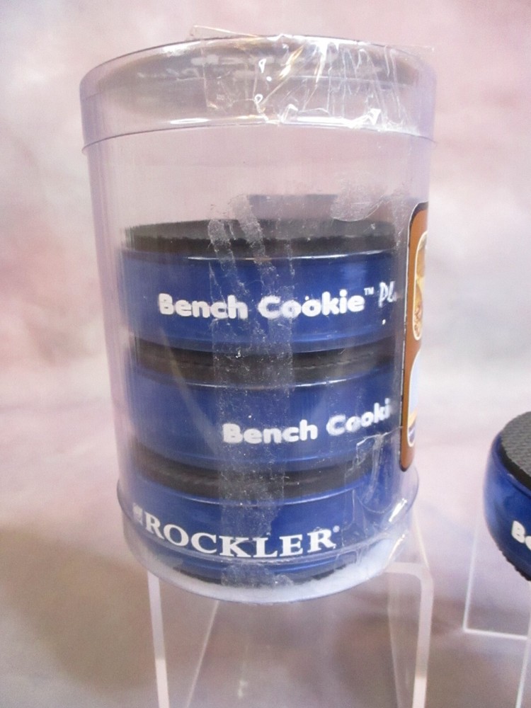 Rockler Bench Cookie Plus Work Grippers 4-Pc Set Threaded Insert Neoprene Top