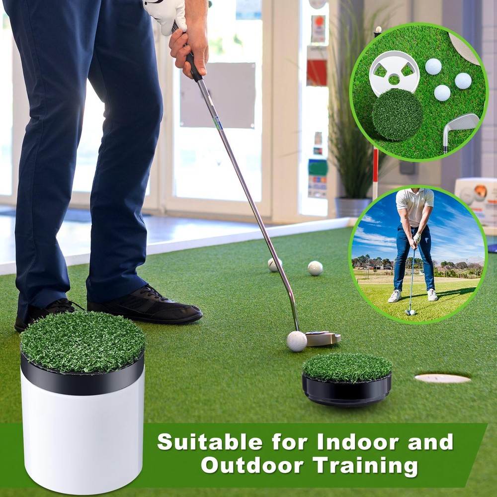 2 Sets Golf Hole Cup for Putting Green Golf Accessories for Backyard Practice...