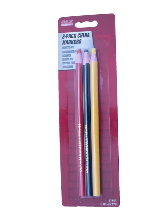 QLT by Marshalltown Medium Red, Yellow, Black Marker