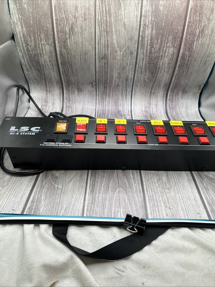 LSC Light Stream Controls SC-8 System Used Switch Panel Tested Working