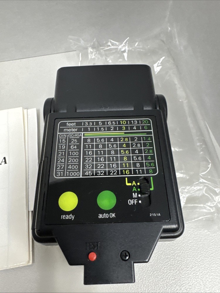 Sunpak Softlite 1600 A Flash Automatic Exposure Control 650-161