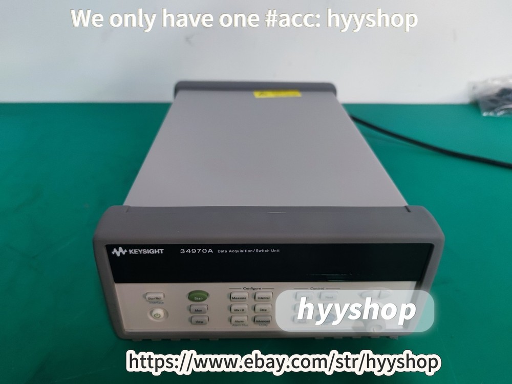 1pcs KEYSIGHT 34970A Data Collector /hyy