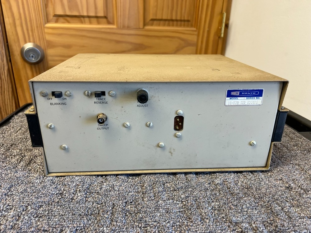 Heathkit TV Sweep Generator Model IG-57A - Untested