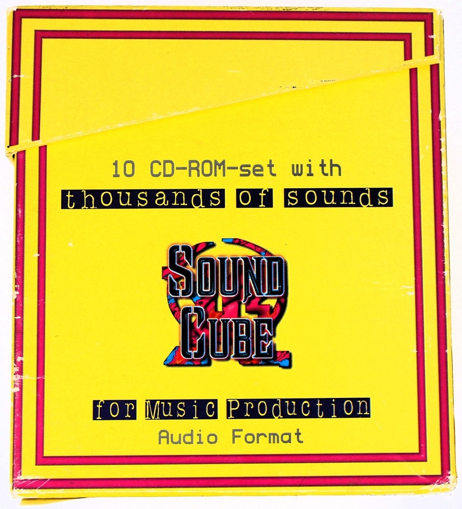 Best Service Sound Cube Audio Format Sample/Sound Library/Sampling 10 CD Box Set