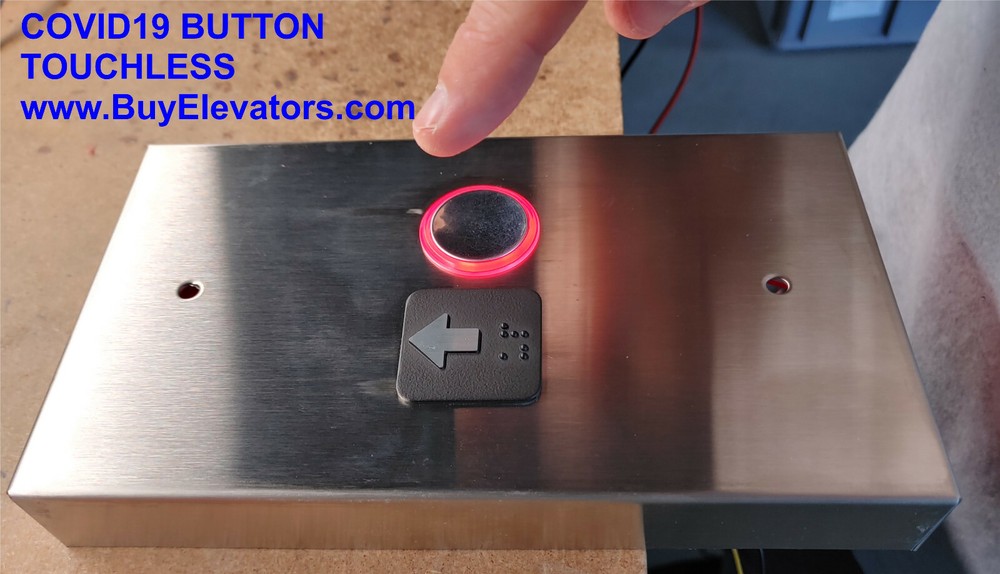 Elevator Touch-Less Buttons, TOUCH-FREE ,QTY 2pcs otis model