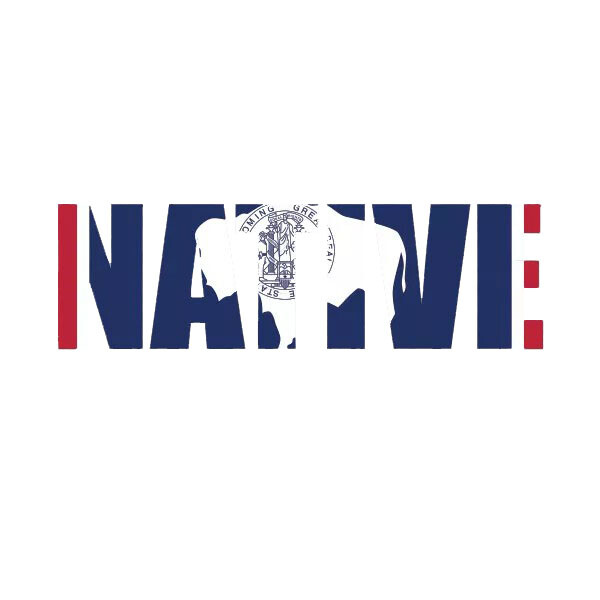 Wyoming Native Sticker Decal