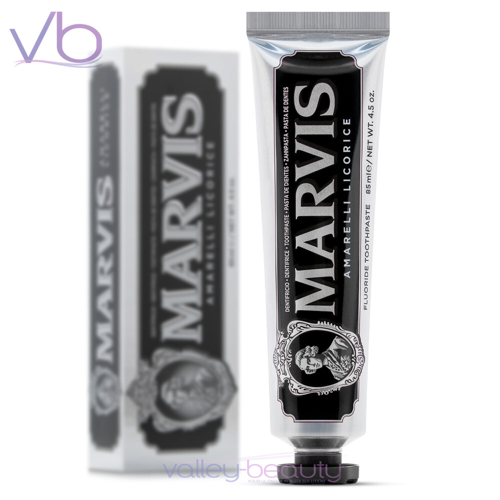 MARVIS Toothpaste Whitening Mint, Cinnamon, Licorice, Lily, Sensitive, Limited
