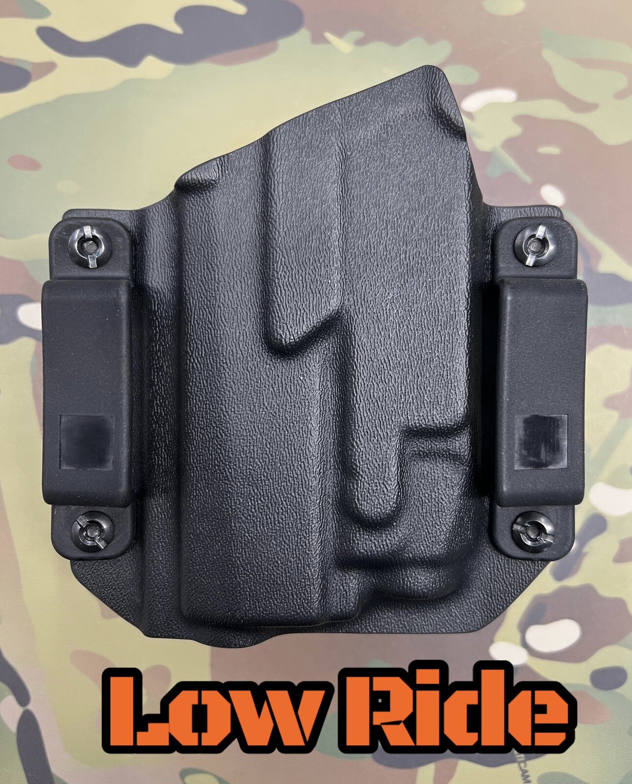 Black Injection Molded Canted Design Belt Loops for 1.75" Belts