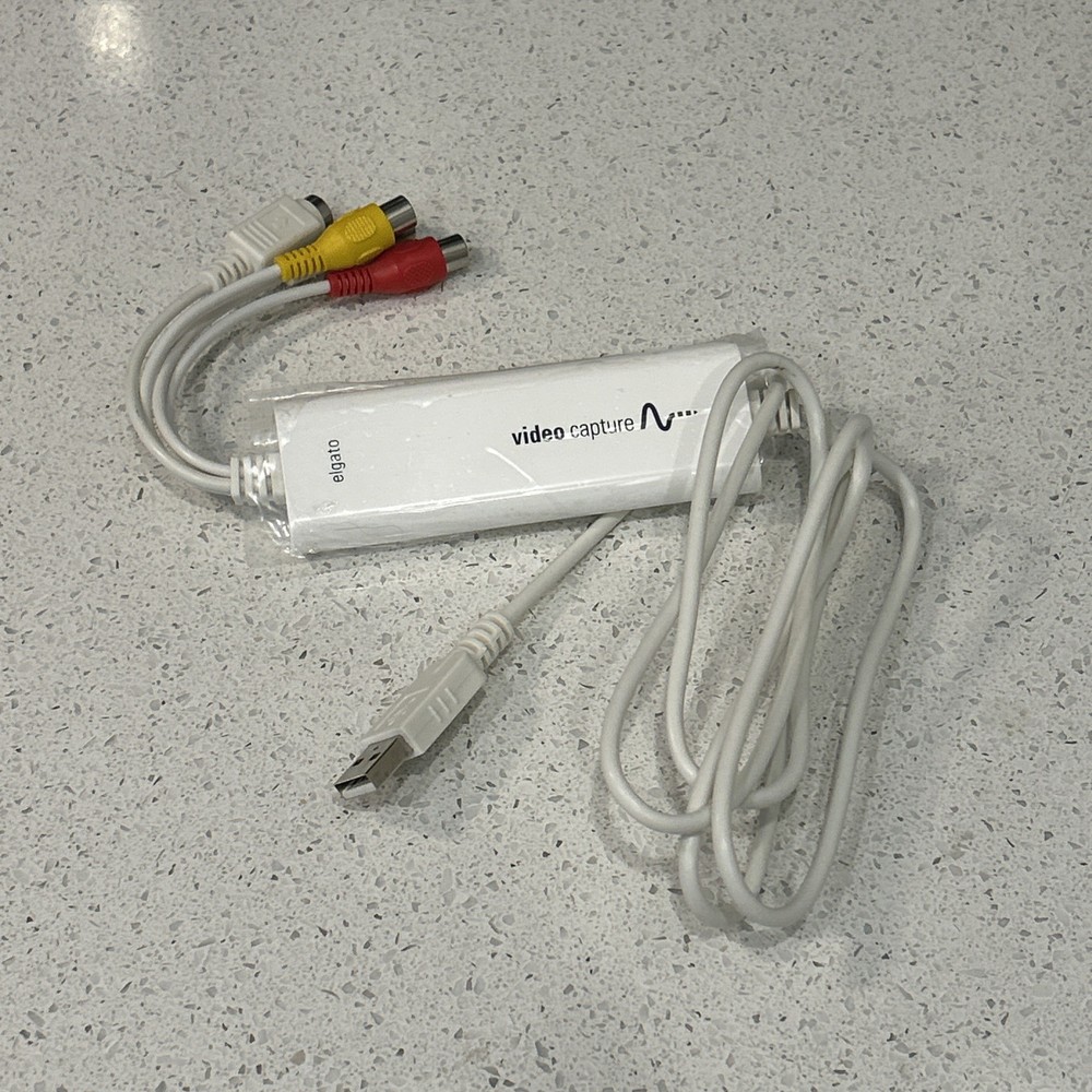 Elgato USB Video Capture Device Convert Analog Video to Digital Format Win/Mac