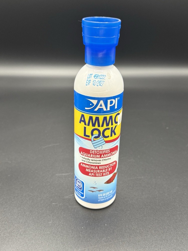 API Ammo Lock 8oz Detoxifies Aquarium Ammonia