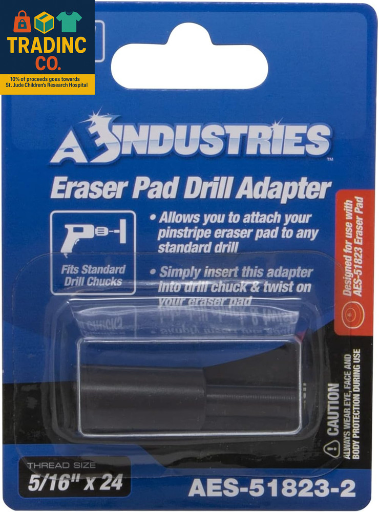 AES-51823-2 Arbor 5/16 Threaded, 1/4 Shank