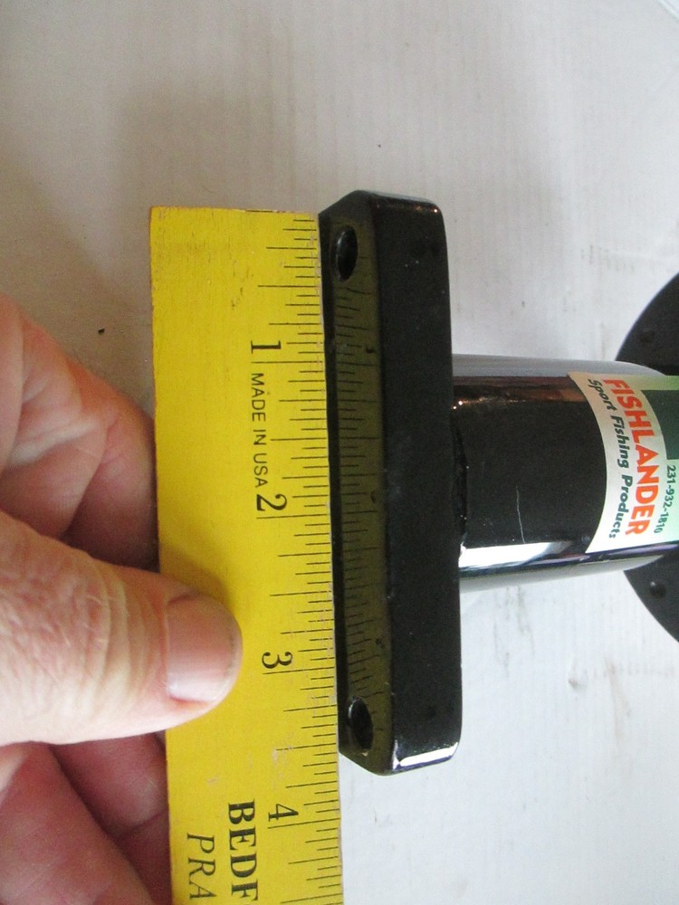 FISHLANDER DOWNRIGGER Table PEDESTAL RISER 6" MOUNT BASE TROLLING C71