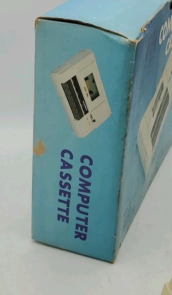 Vintage Maxtron DC01 Cassette Recorder Commodore 64 VIC-20 w/ Box