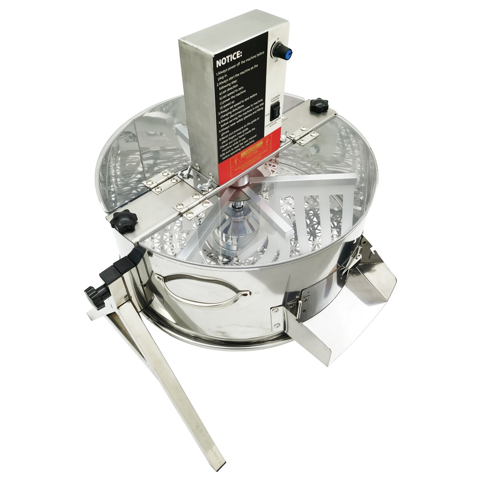 16" Pillar Type Electric/Manual Stainless Steel Dry and Wet Bud Leaf Trimmer