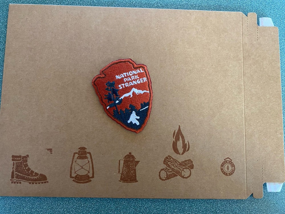 Iron-On Bigfoot Patch