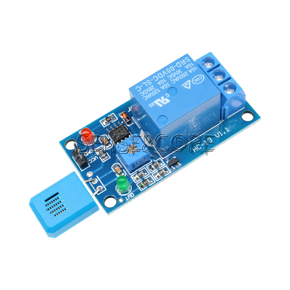 HR202 Moisture Humidy Sensor Humidity Sensitive Switch Relay Sensor Module 5V
