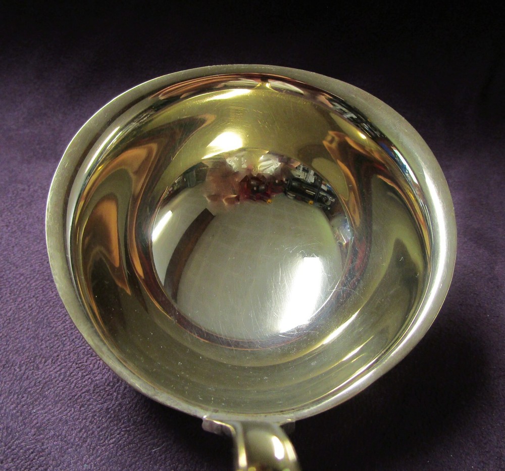 WMF Large Ladle German Silverplate Golden Finish Unknown Pattern No Monogram